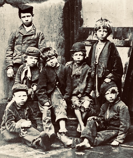 Destitute children