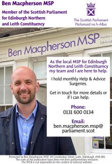 Ben Macpherson, MSP advert